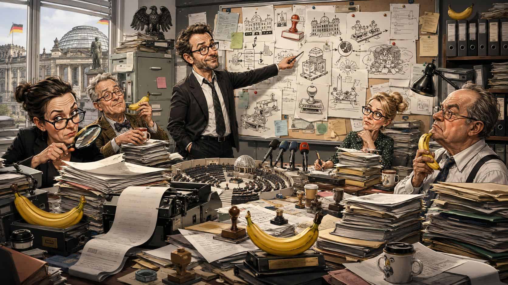 Über uns | Bananenpolitik.de – Satire aus dem Land der amtlichen Absurditäten